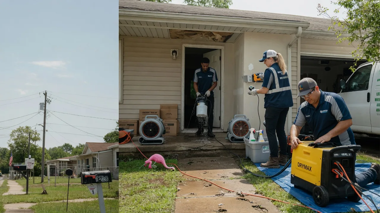 Storm Damage Water Removal in Sulphur Springs, TX near me